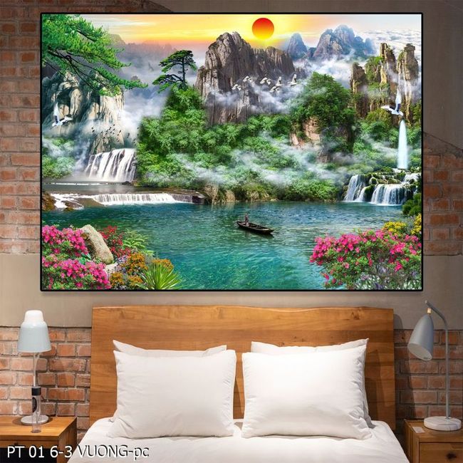 tranh phong thuy PT 01 6 3 VUONG